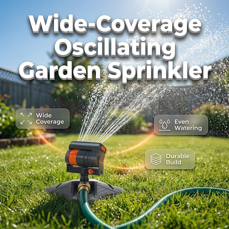 Rasensprinkler mit verstellbarem Sprühkopf – gleichmäßige Bewässerung