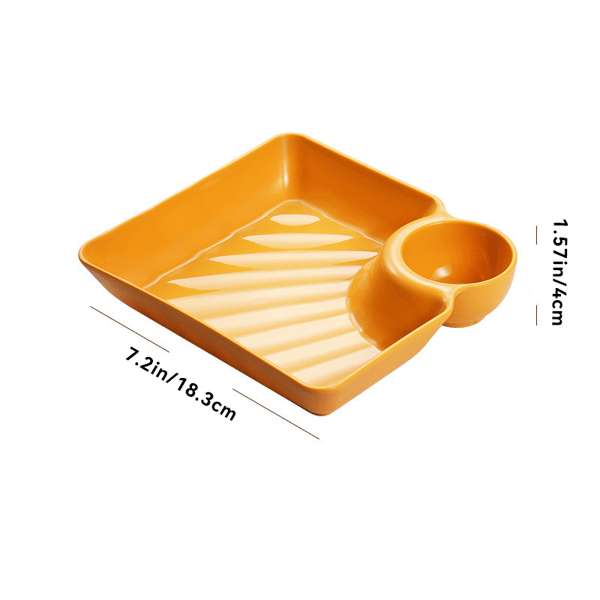 Snack- & Dip-Teller – Soßenschale, Stapelbar, 4 Farben product image 8