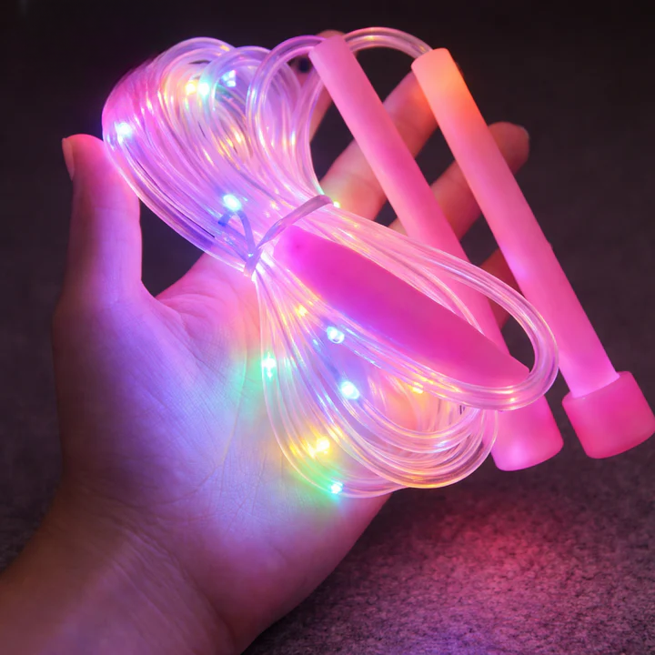 Leuchtendes Springseil für Kinder – Bunter LED-Glanz in Bewegung product image 2