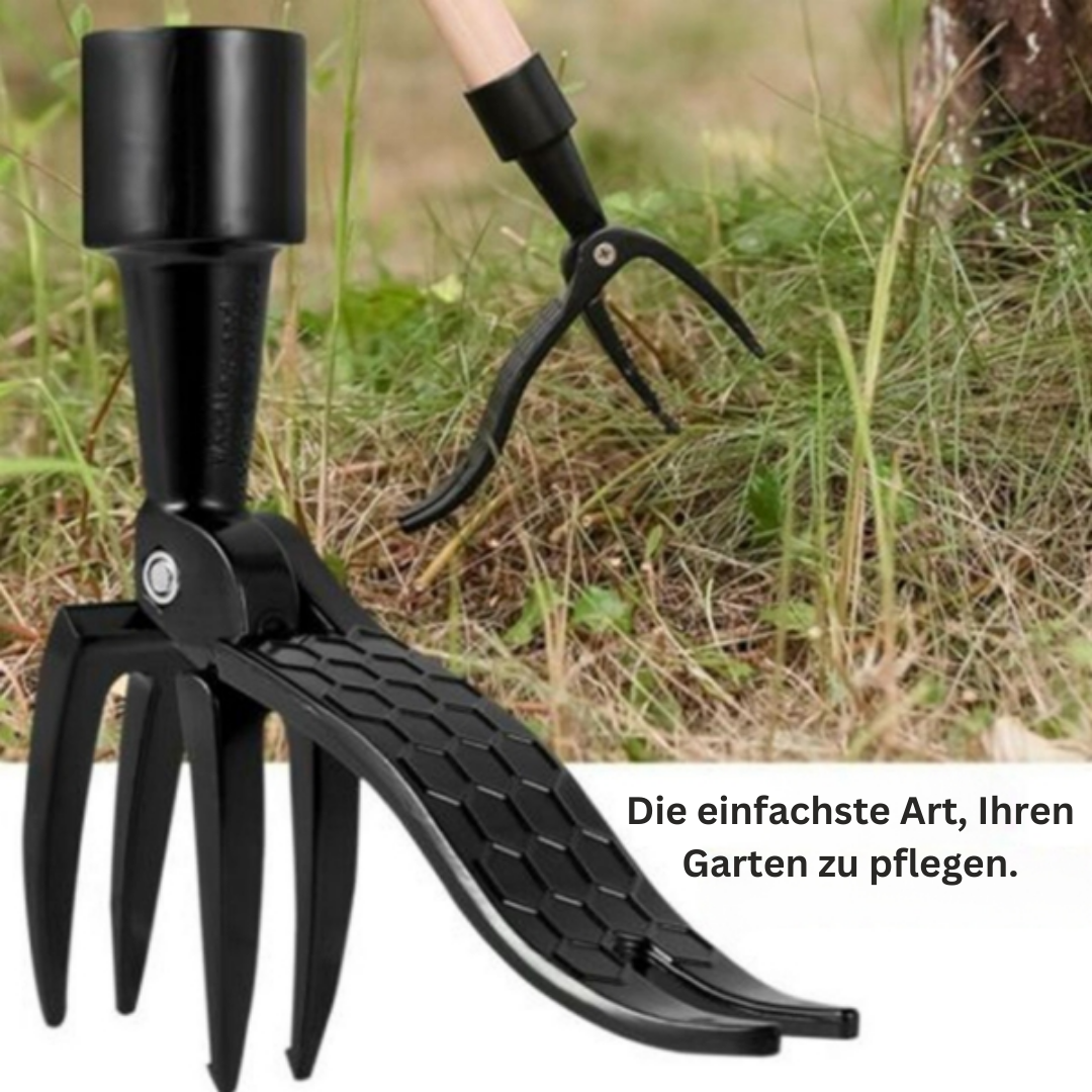 5-claw weed puller - ergonomic gardening tool