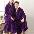 Fleece Bademantel Unisex – weich, warm und atmungsaktiv
