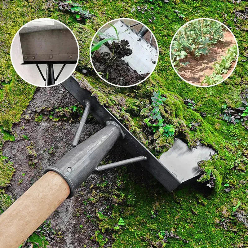 Fugenkratzer mit langem Stiel – Unkraut und Moos aus Pflasterfugen