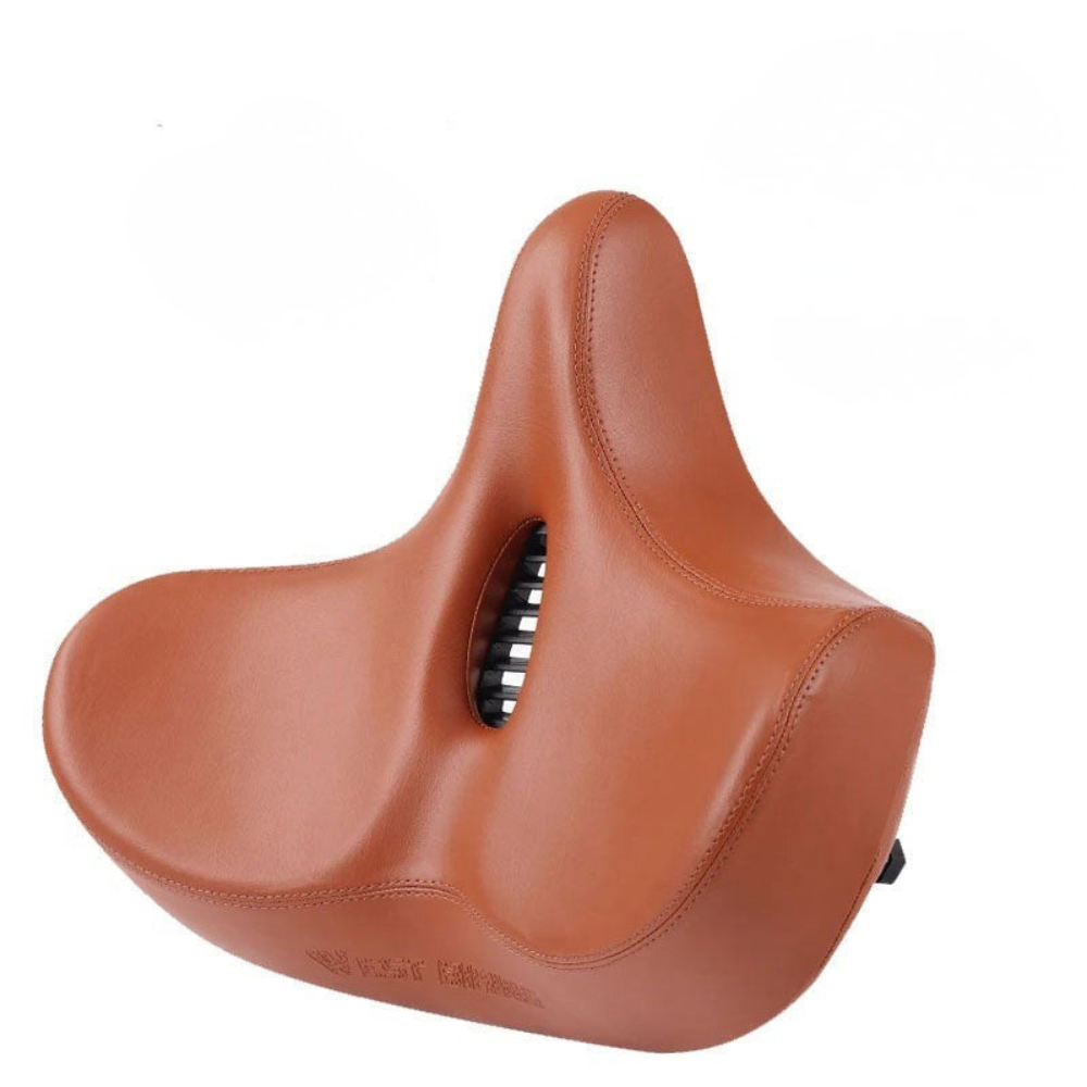 Fahrradsattel Extra Breit Ergonomisch mit Stoßdämpfung