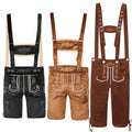Costume with Suspenders – Bavarian, Brown or Black