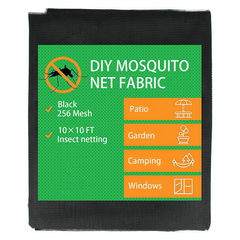 Insektenschutznetz für Terrasse, Garten & Gewächshaus 2,4 x 4 m