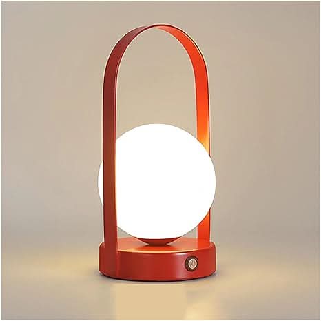 Kabellose Kugellampe mit Akku – minimalistisches Design