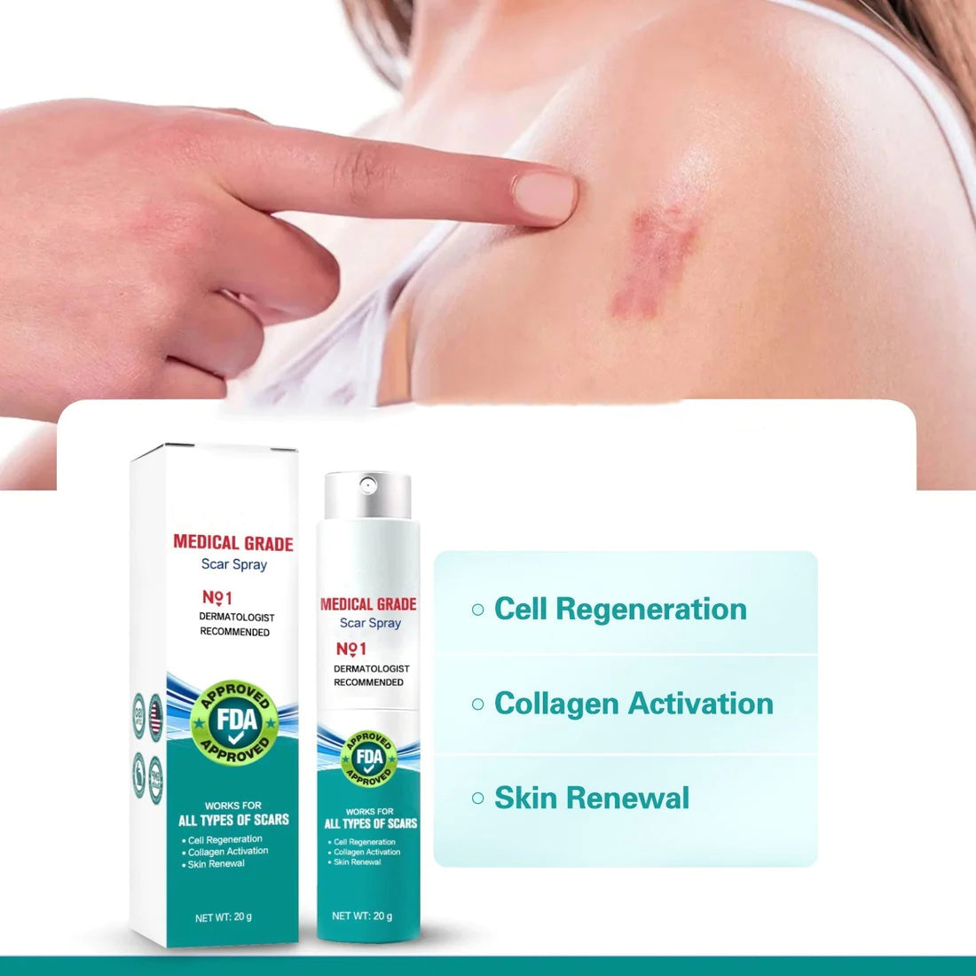 Hautpflege Spray Für Ebenmäßiges Hautbild Pflege product image 7