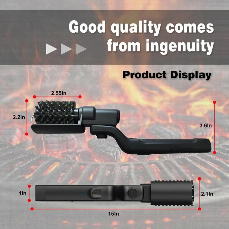 Wiederaufladbare Grillbürste Elektrisch – Mühelose Reinigung product image 2