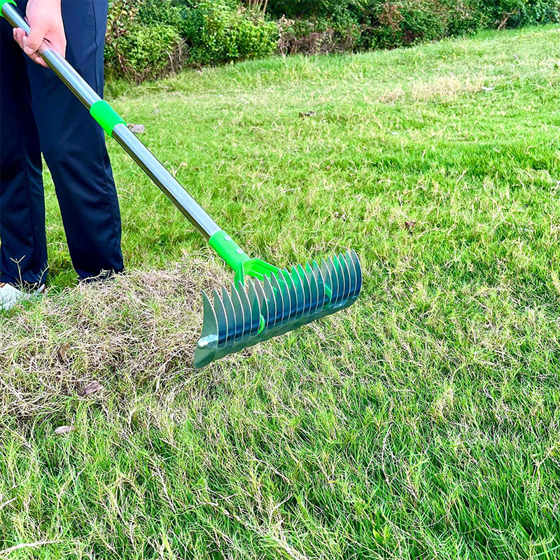 Vertikutierer mit Teleskopgriff – Ergonomisches Gartenwerkzeug