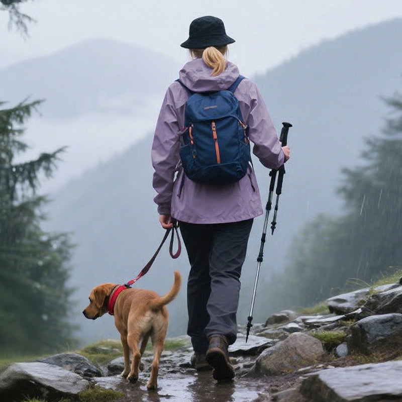 Wasserdichte Damen Outdoorjacke – Regen, Wind und Kälte