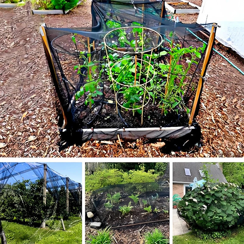 Insektenschutznetz für Terrasse, Garten & Gewächshaus 2,4 x 4 m