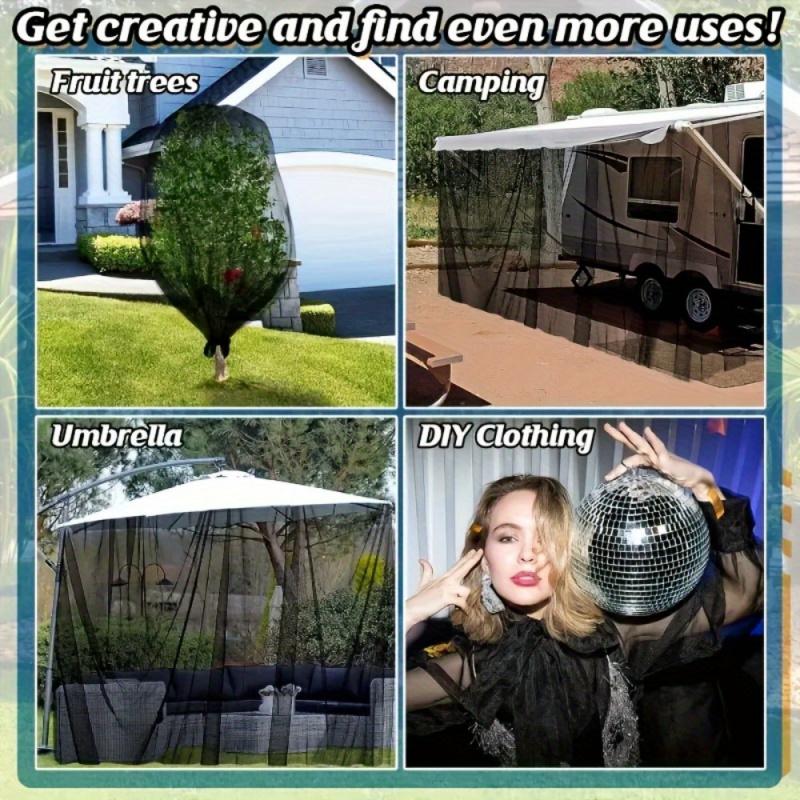 Insect protection net for patio, garden & greenhouse 2,4 x 4 m