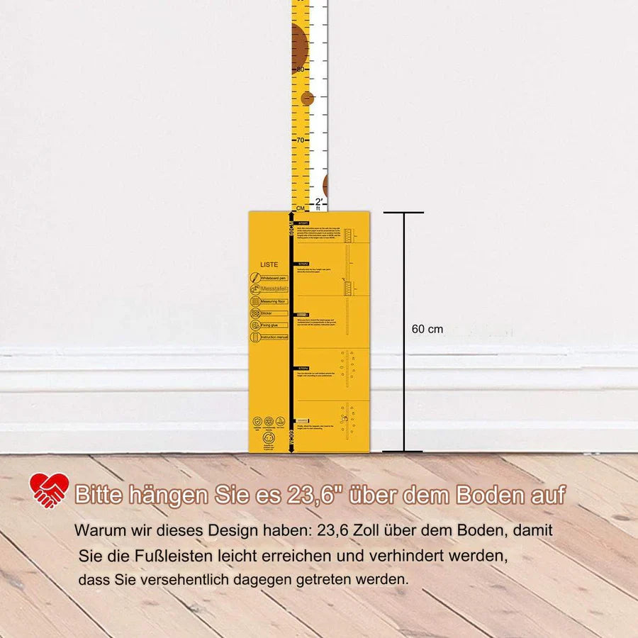 Giraffen Höhenmessgerät Für Kinderzimmer Dekoration product image 4