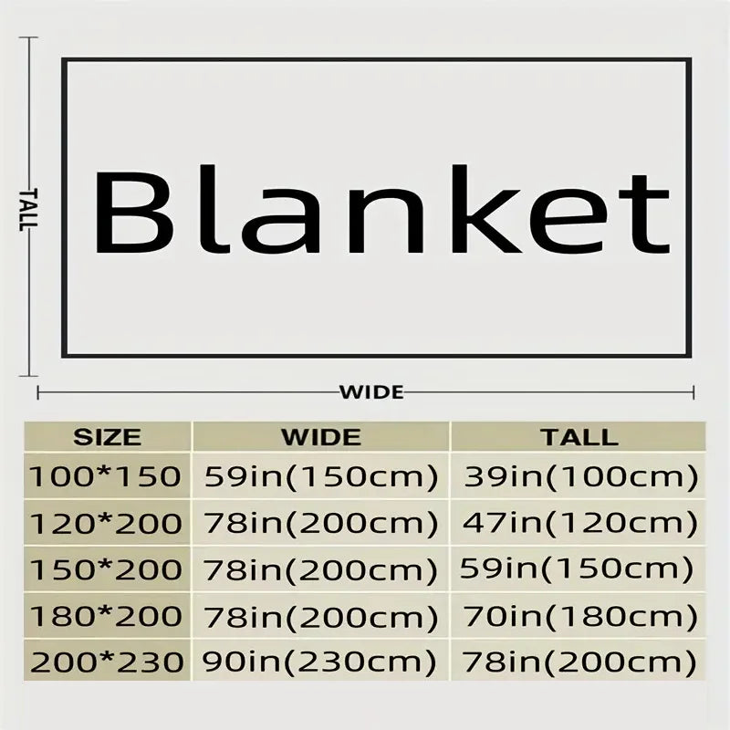 Blanket with 3D butterfly appliqués – soft and warm