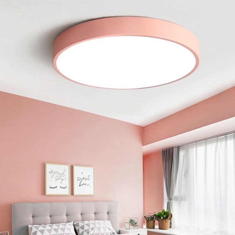 Runde LED Deckenleuchte für Wohnzimmer, Büro und Kinderzimmer