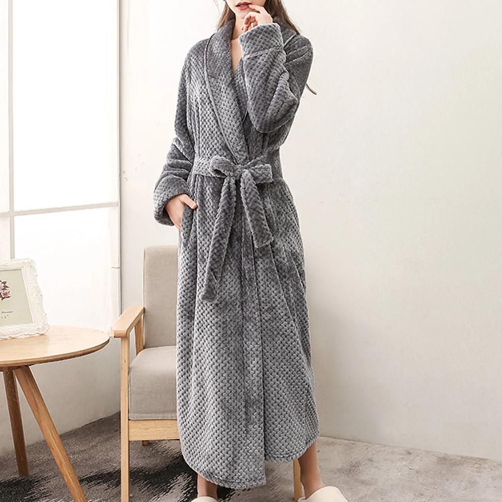 Fleece Bademantel Unisex – weich, warm und atmungsaktiv
