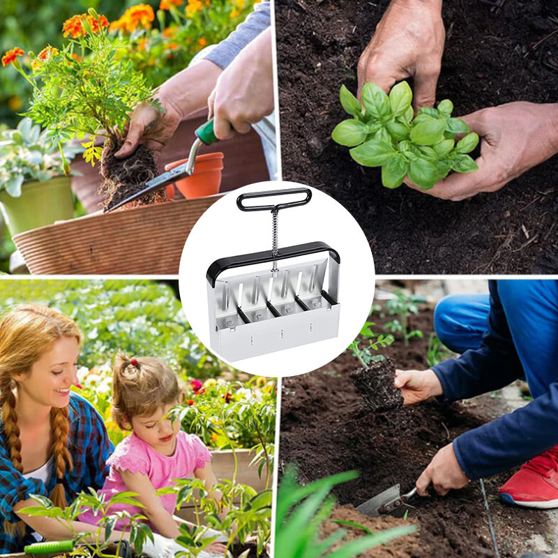 Erd-Blockpresse aus Edelstahl – Plastikfreie Anzucht leicht gemacht product image 5