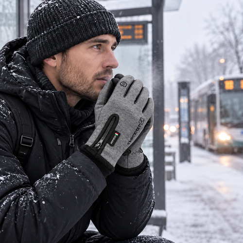 Wasserdichte Thermohandschuhe mit Touchscreen-Funktion für den Winter