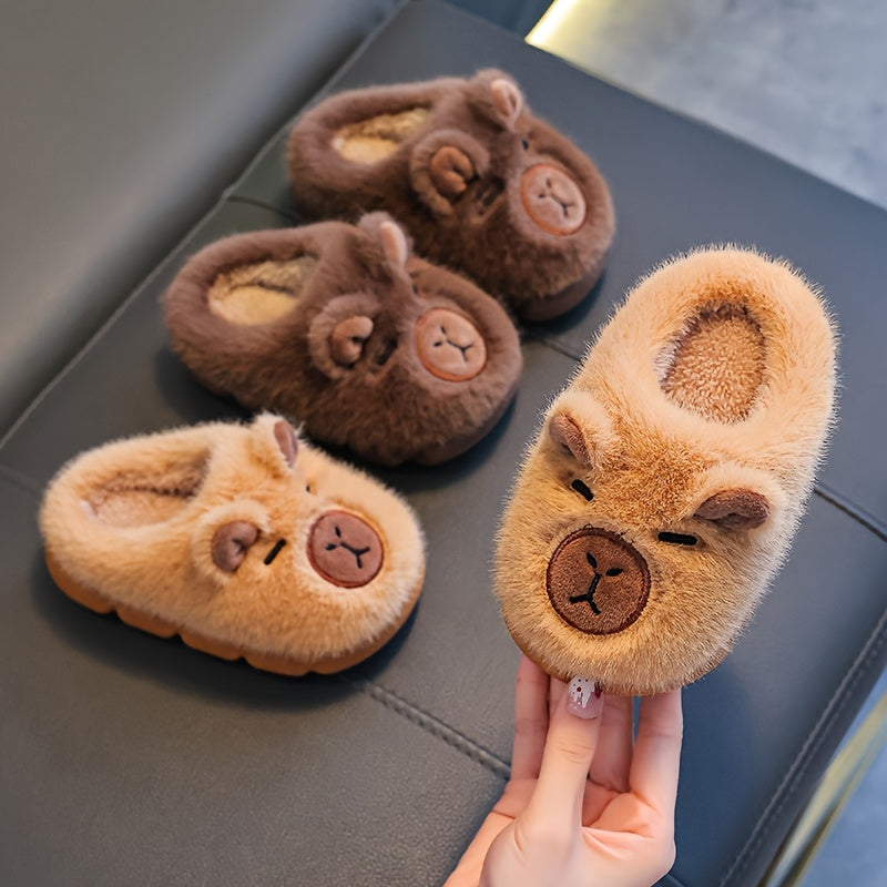 Kinder-Hausschuhe mit Fleece-Futter und Antirutschsohle