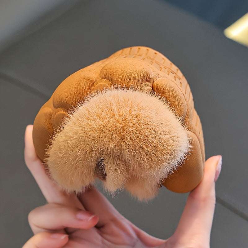 Kinder-Hausschuhe mit Fleece-Futter und Antirutschsohle