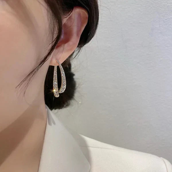 Statement Ohrringe Gebogen Elegant Für Alltag Und Anlässe product image 4