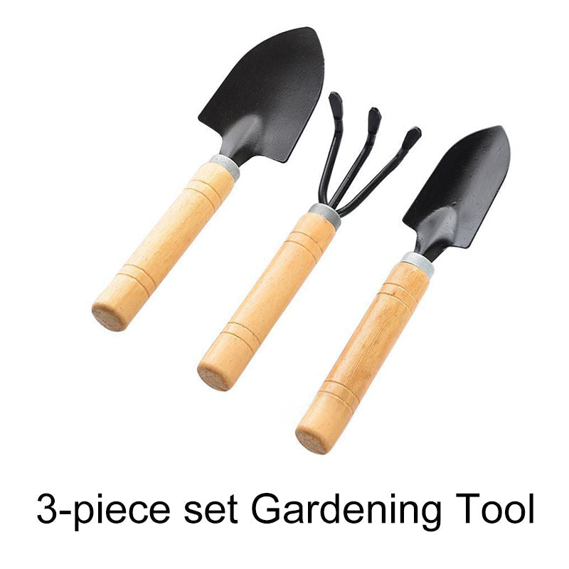 Stainless steel spade with wooden handle – garden tool for hard soils
