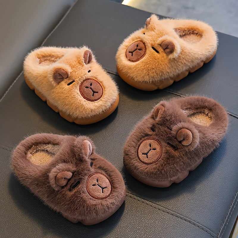 Kinder-Hausschuhe mit Fleece-Futter und Antirutschsohle