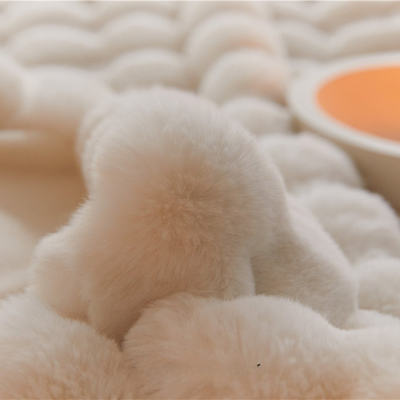Extra-thick plush blanket for the sofa and bed – Warm winter blanket