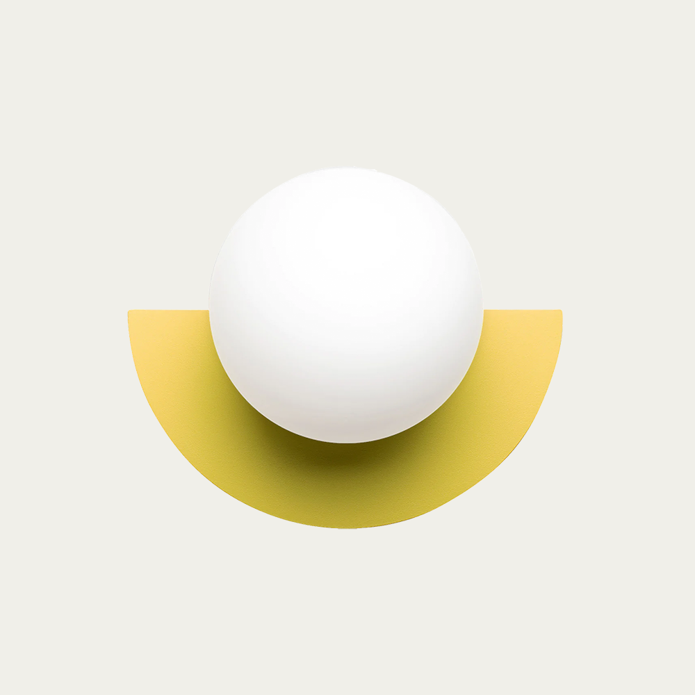 Minimalistische bunte Wandlampe – dekoratives Wandlicht