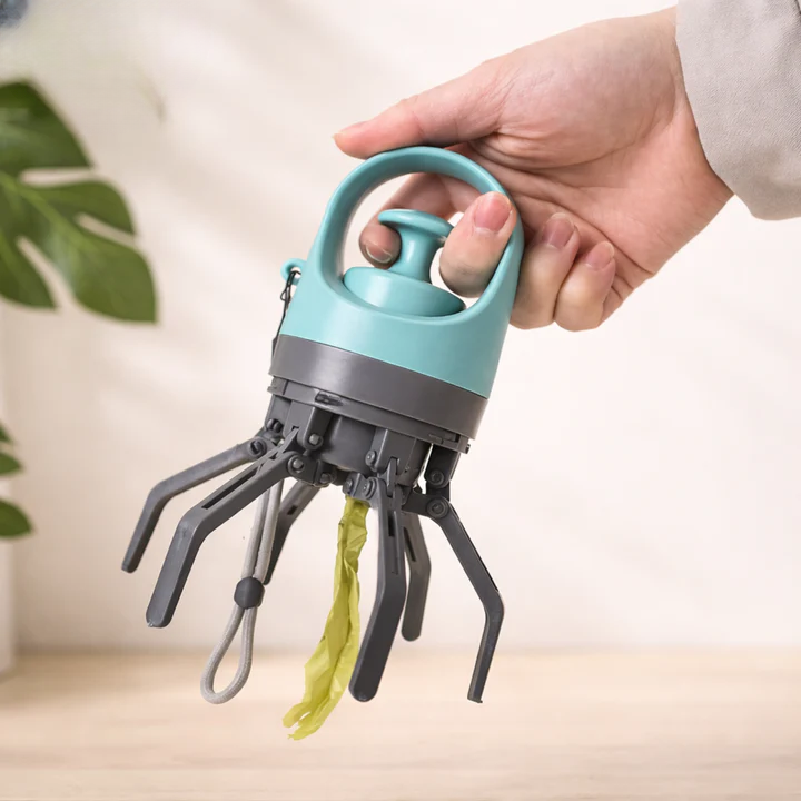 Hundekotgreifer mit integriertem Beutelspender – Berührungsfreie Reinigung product image 5