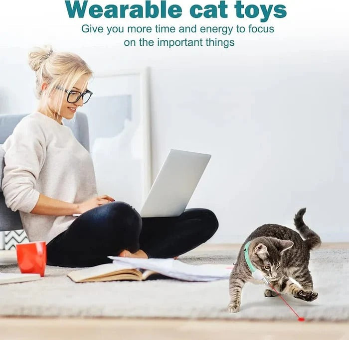 Automatisches Laser-Spielhalsband für Katzen – Aktiv Auch Ohne Aufsicht product image 2