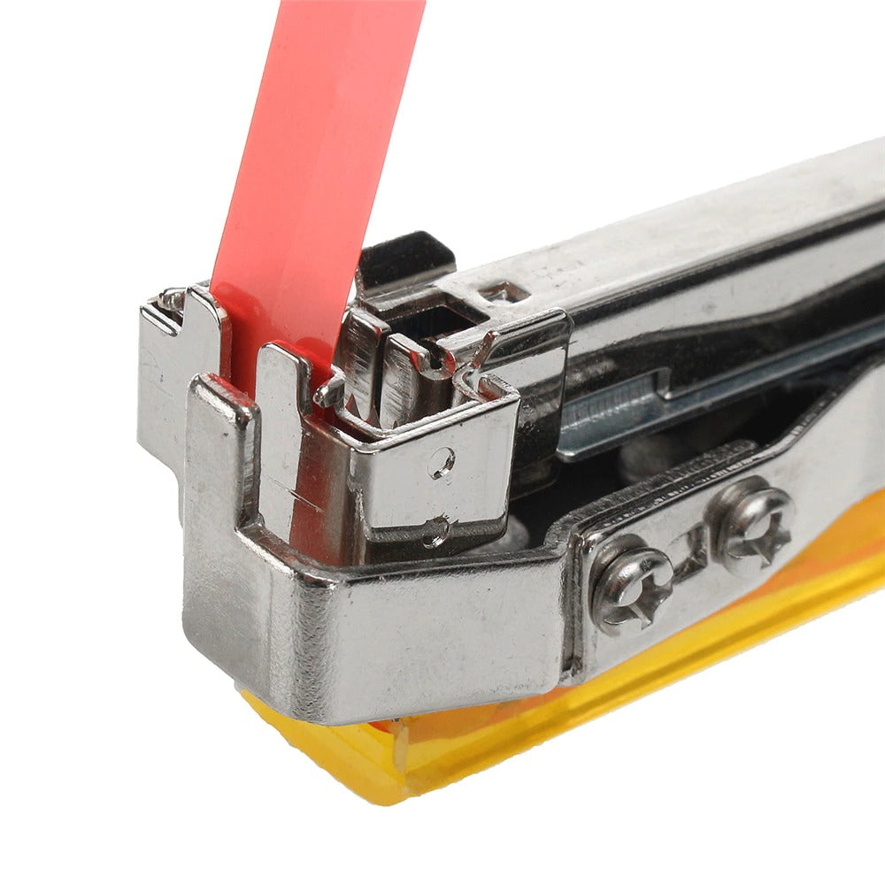 Plant tying tool for garden and greenhouse – compact handheld device