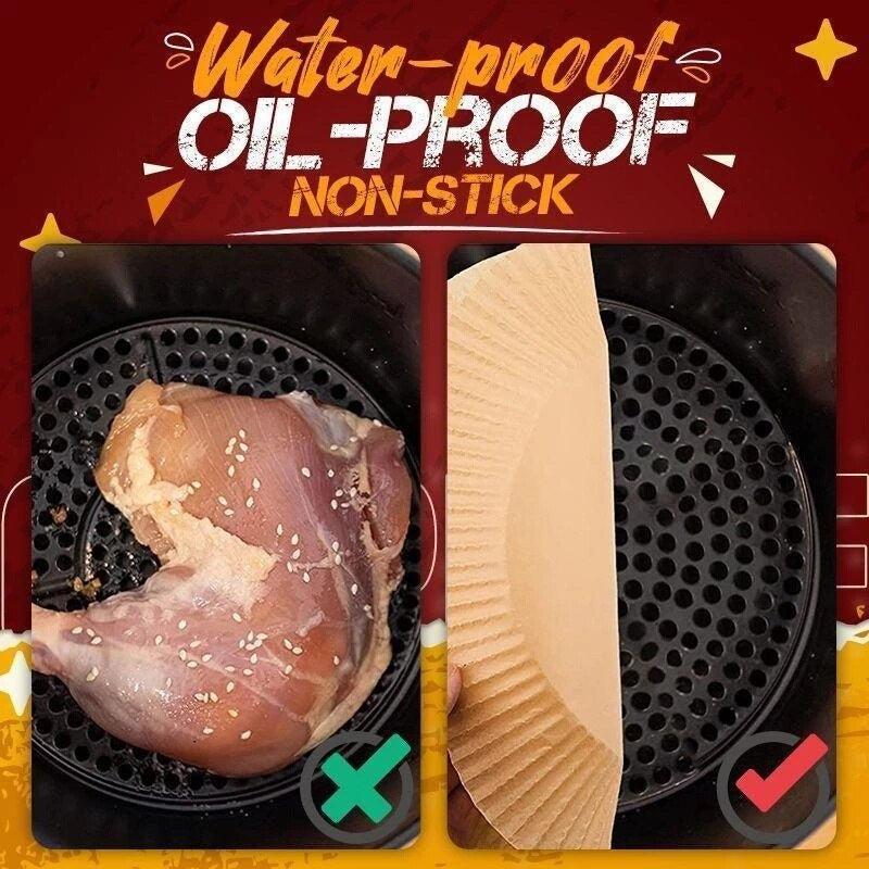 Airfryer Einlagen – Antihaft-Schutzfolie für Heißluftfritteusen