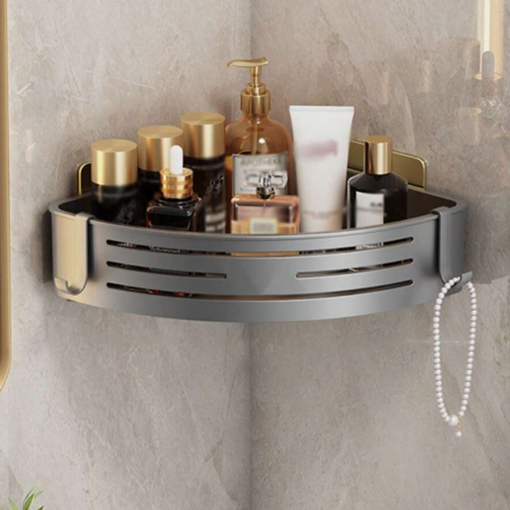 Eckregal für Dusche und Bad – selbstklebend ohne Bohren