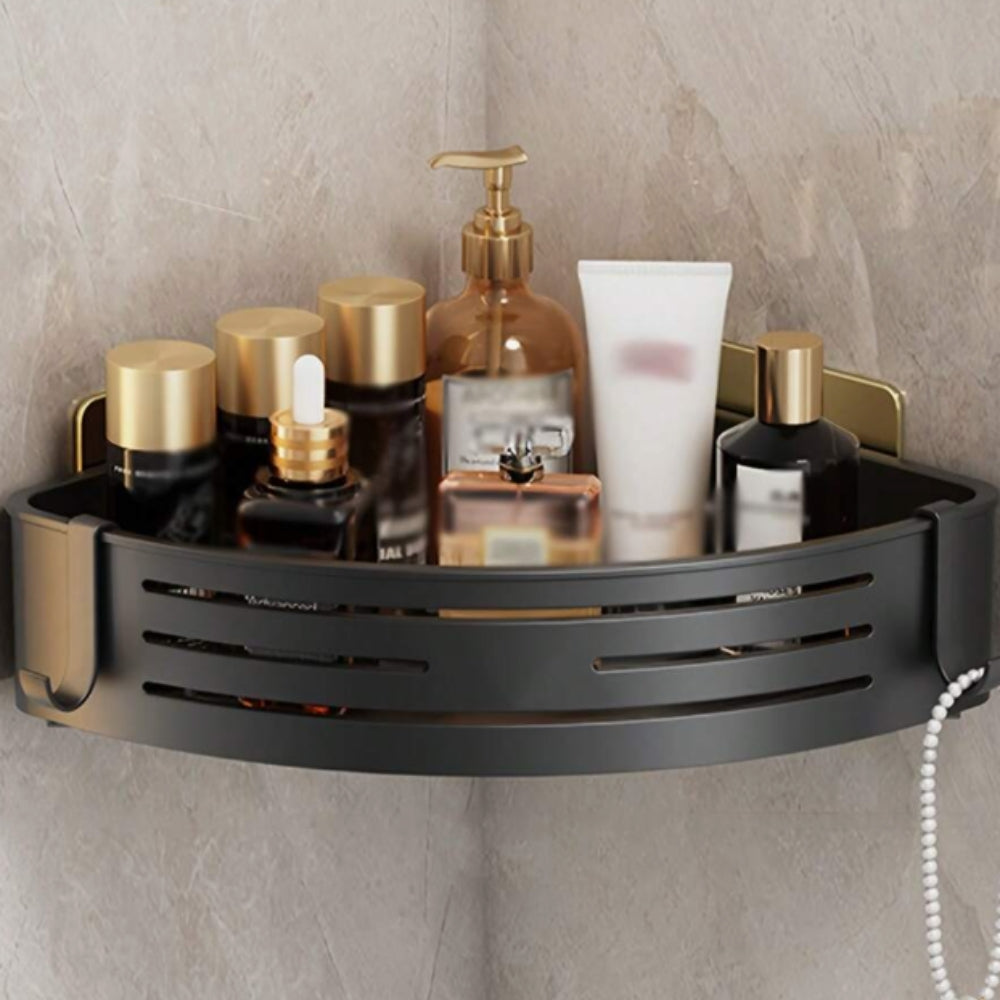 Eckregal für Dusche und Bad – selbstklebend ohne Bohren