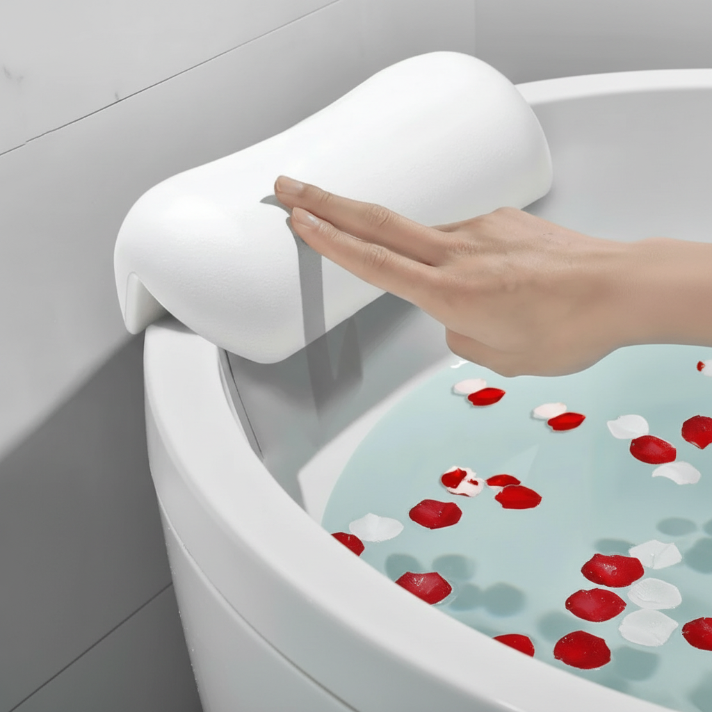 Badewannenkissen mit Saugnapf – Nackenstütze für die Wanne product image 2
