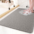 Non-slip shower mat with drainage system for safe showering