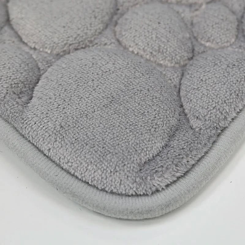 Microfiber bathroom mat set – non-slip and absorbent