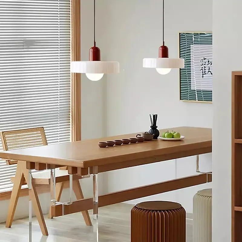 Glass Pendant Light in Bauhaus Style – Modern and Timeless