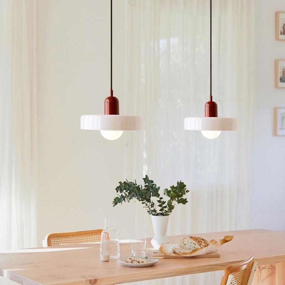 Glass Pendant Light in Bauhaus Style – Modern and Timeless