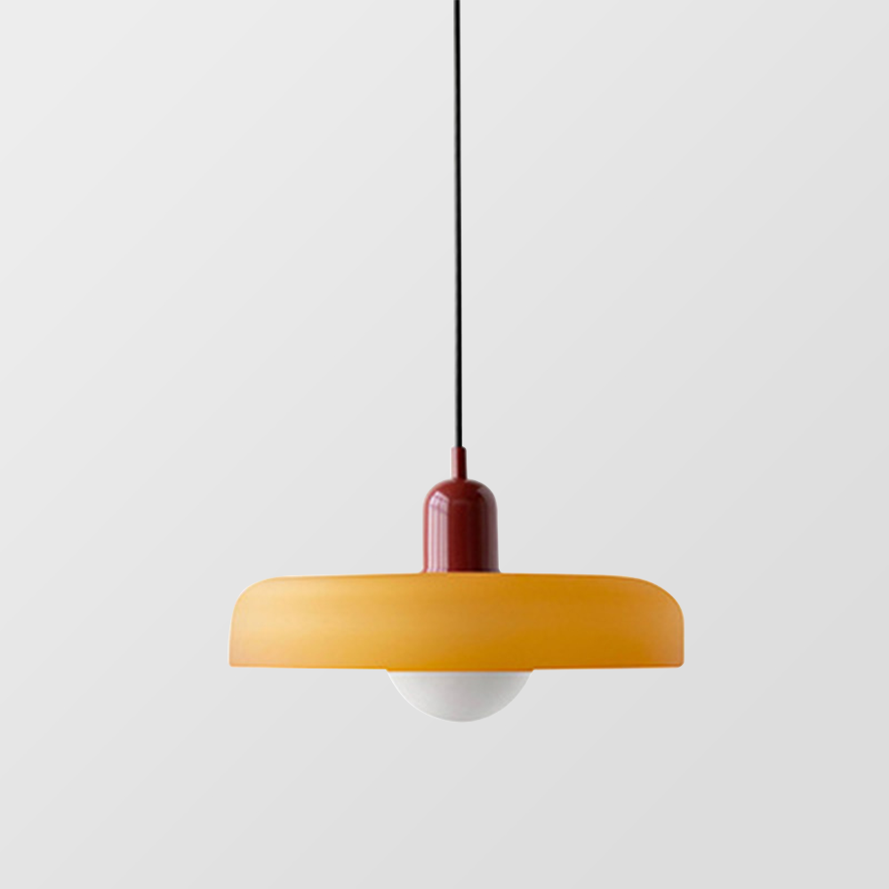 Glass Pendant Light in Bauhaus Style – Modern and Timeless