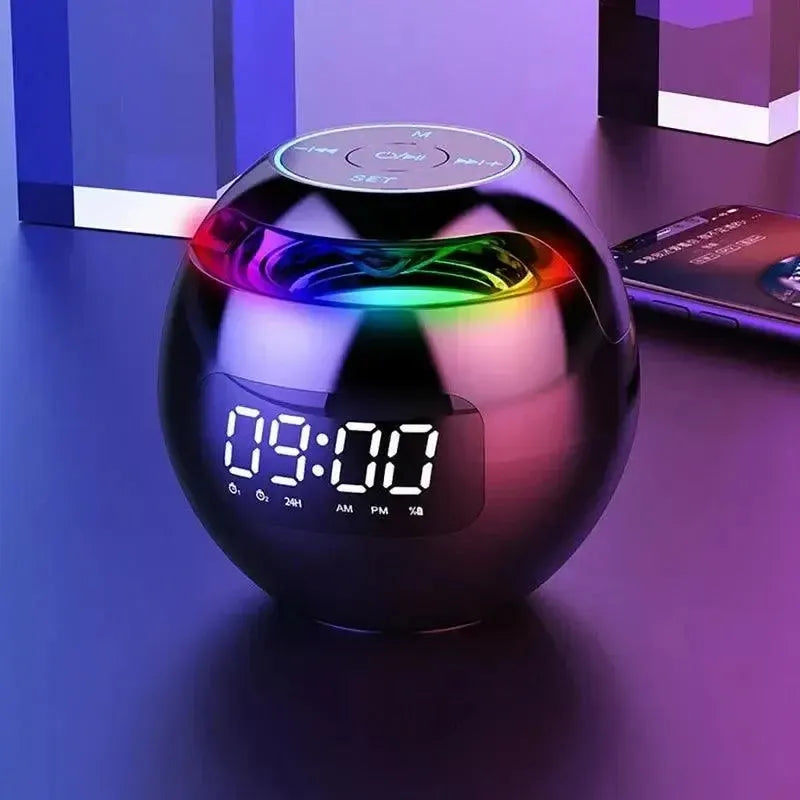 Bluetooth Wecker mit Nachtlicht und LED-Lichtshow – 3 in 1