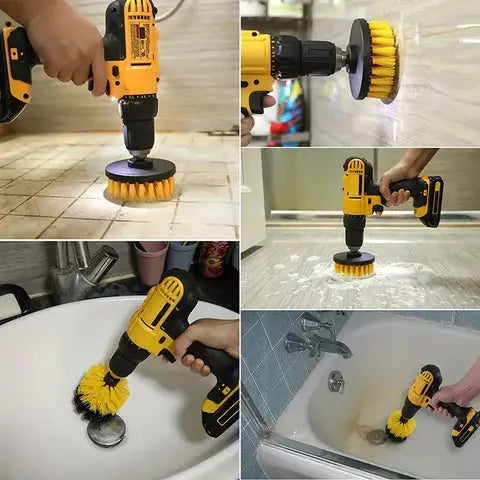 Bohrmaschinen-Bürstenset – Gründliche Reinigung für Fliesen, Bad & Küche product image 2