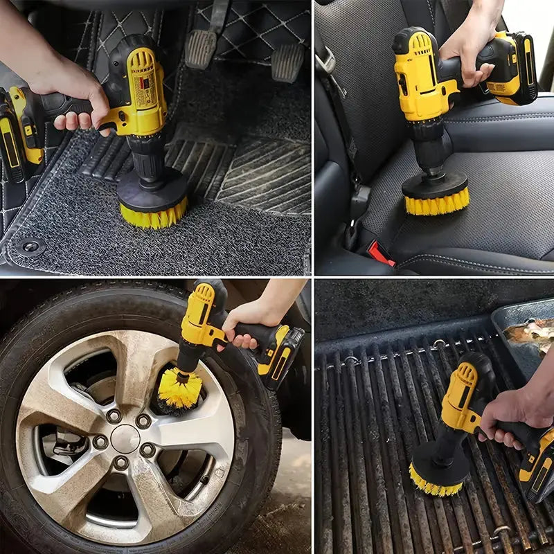 Bohrmaschinen-Bürstenset – Gründliche Reinigung für Fliesen, Bad & Küche product image 1