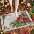 Non-slip Christmas doormat – festive and dirt-repellent