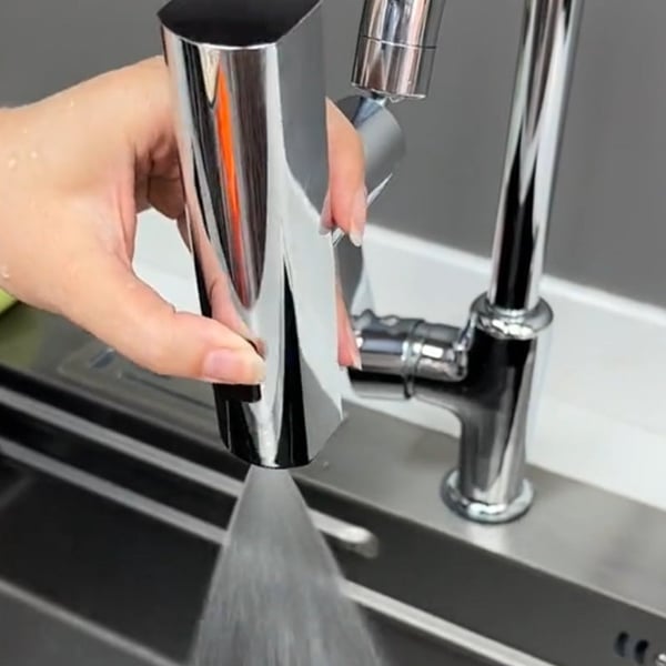 Küchenmischbatterie mit 3 Wassermodi und 360° schwenkbarem Auslauf