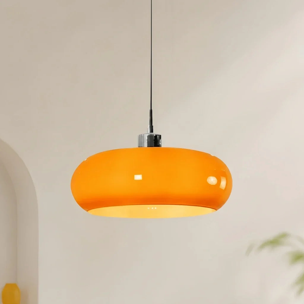 Glas-Pendelleuchte im Nordic Bauhaus Stil für jeden Raum