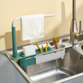 Teleskop Spülbecken Organizer – flexibel und rostfrei