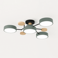 Round LED ceiling light, minimalist, for living rooms and bedrooms
