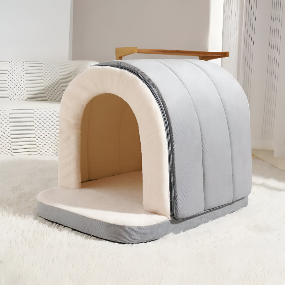 Hundebett Höhle 2-in-1 – Beruhigt Ängstliche Haustiere Natürlich product image 12